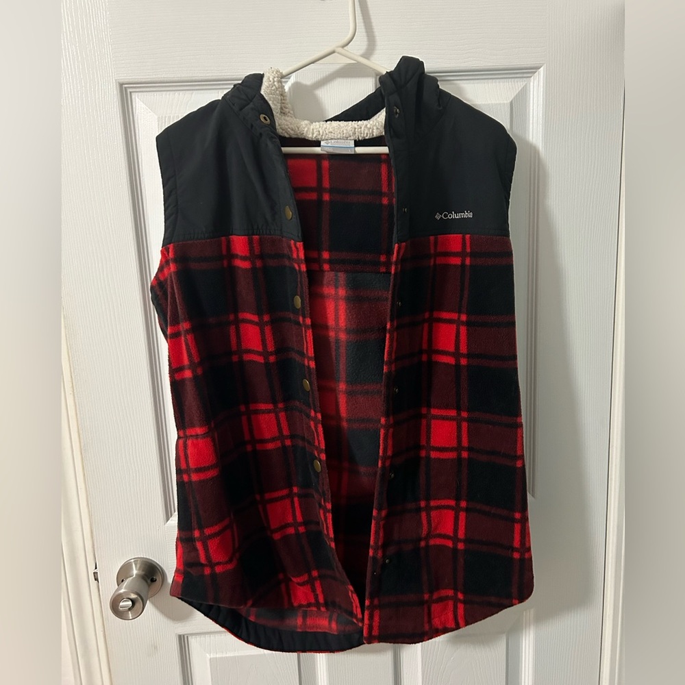 Large Columbia fleece vest